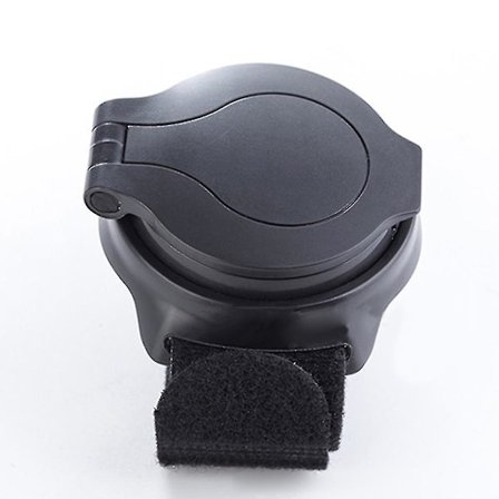 Bjergcykel Cykling Armbånd Bagudvendt Spejl (1 stk., Sort)