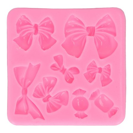 Flexibel Bakform i Silikon Säker Luktfri för DIY Tårtor Fondant Choklad Desserter