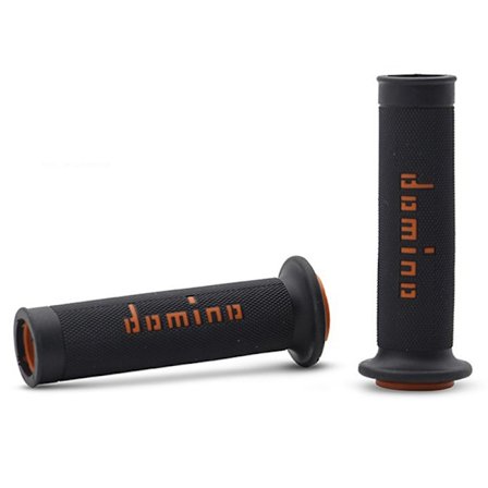 Handtag Grip Motorcykel Handtag Grip Gummibroms Grå