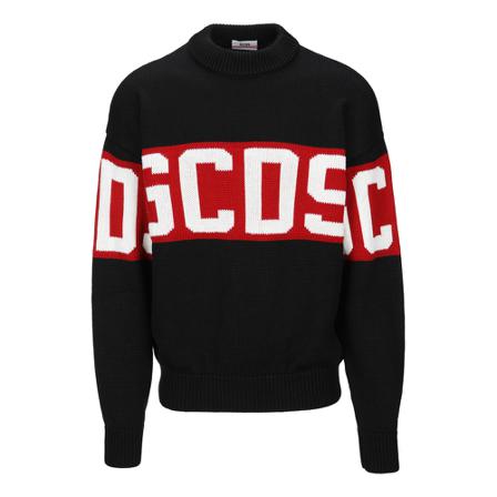 Gcds Strik Cc94M021150W Sort, Herre Strik