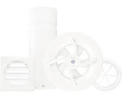 Klimatfabriken Klimat K7 Veggrørpakke Montering yttervegg, Ventilasjon