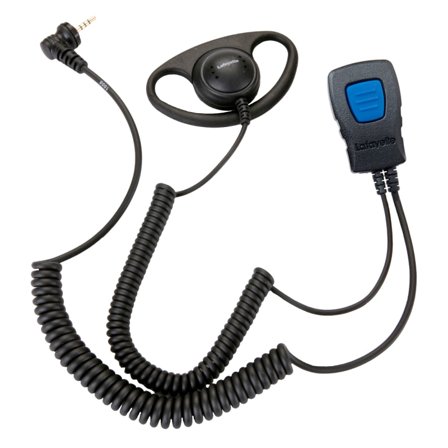Lafayette Speaker Microphone Earhanger 2,5 mm 4-pol tillbehör jaktradio Black OneSize