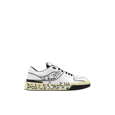 Dolce & Gabbana - Sneakers - Vit - Herr - Storlek: 41 Eu, Herr, Storlek: 41 EU
