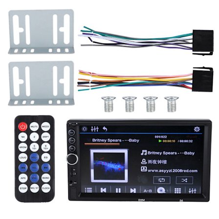 7-tums HD-bilstereo MP5 MP3-spelare pekskärm bilmultimedia MP5-S6