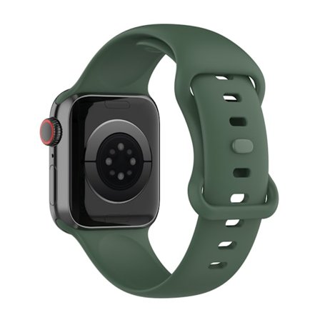 Apple Watch 42/44/46/49mm Silicone Watch Strap - Green