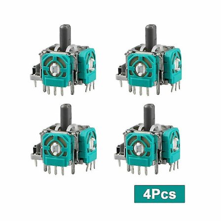 4 st Passar för 3D Analog Potentiometer Joystick Tumgrepp För Xbox One Ersättningskontroll Joystick Axel Sensor Modul Xbox Tillbehör