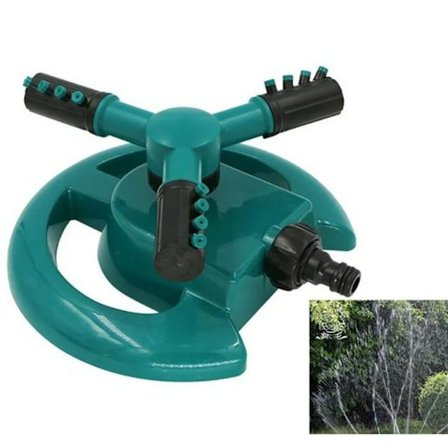 Plensprinkler, vannsprinkler for hage, plen, gård,