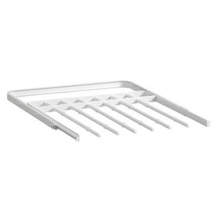 Elfa 266110 Buksehenger uttrekkbar, hvit, Garderobeinnredning