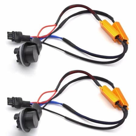 2x 3157 P27 / 7W T25 Dekoderresistens problemløser canbus