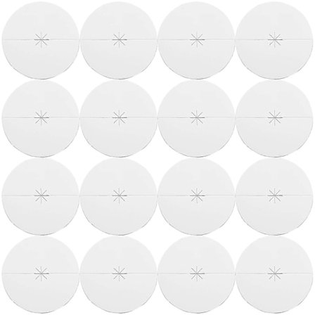 100 st Tillbehörsbricka Bivax Ljus Diskar Droppskydd Ljus Droppskydd Diskar Ljus Droppskydd LGL