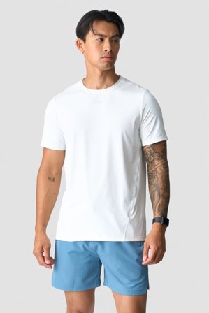ICANIWILL - Endurance T-shirt Men White- Træningstrøje - Herrer - Træningstøj fra ICIW