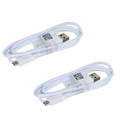 2-pack 1,2 Meter Samsung Originalkabel EP-DG925UWE