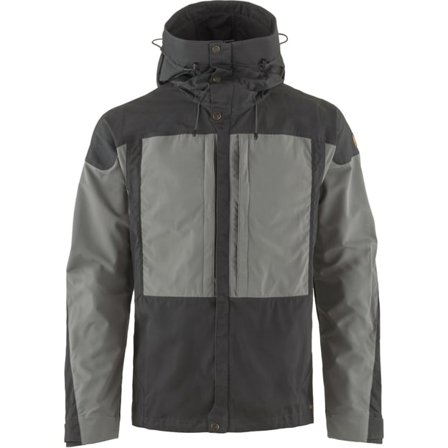 Fjällräven Herr's Keb Jacket in Iron Grey/Grey | Size: 2XL, G-1000