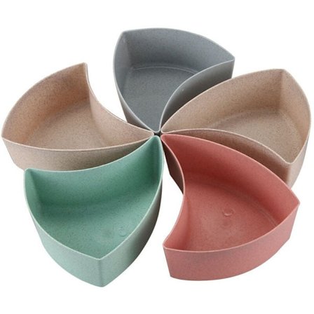 Dobbeltlags slikopbevaringsboks med låg Julebryllupsfest Dekoration Frugt Melon Nøddeopbevaringsboks