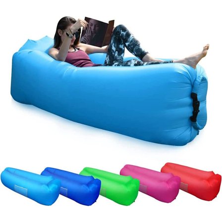 Vandtæt luftsofa med komfortable puder, bærbar oppustelig -FD-