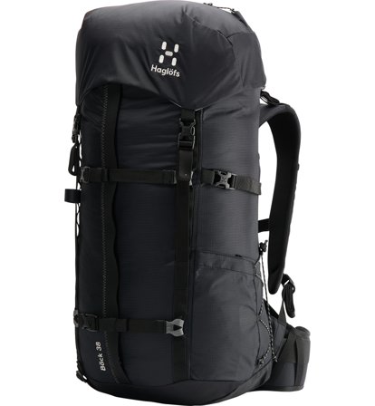 Haglöfs Bäck 38 True Black - 1-SIZE