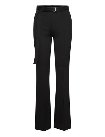 Cmpct Rib Pant.matte Black Helmut Lang