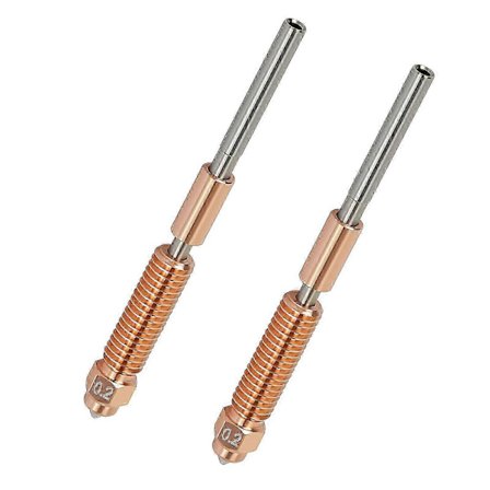 Ender 3 V3 QuickSwap munstycke 0,2 mm K1C titanlegering