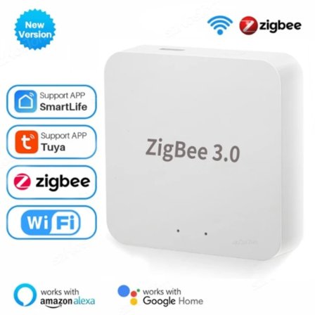 Tuya Zigbee 3.0 Gateway Hub Smart Hjem Trådløs Bridge Smart Life APP Fjernkontroll Automatisering Enhet Fungerer med Alexa Google