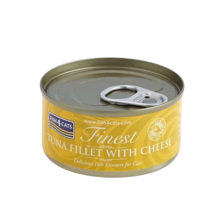 Fish4Cats - Våtfôr med tunfisk og ost 70g - Katt - Kattefôr & kattemat - Våtfôr og våtmat - ZOO.no