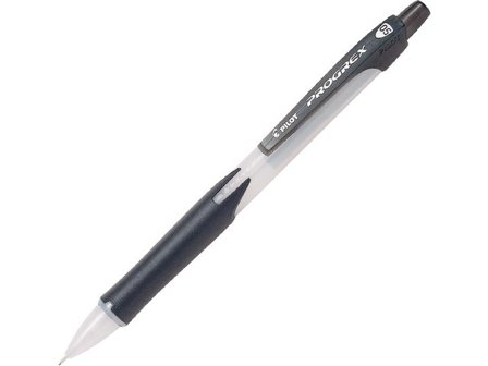 PILOT BEGREEN Stiftpenna, Progrex, 0,5 mm stift, pennkropp med greppzon, svart - Lyreco - Kontorsmaterial - Pennor - Stiftpennor
