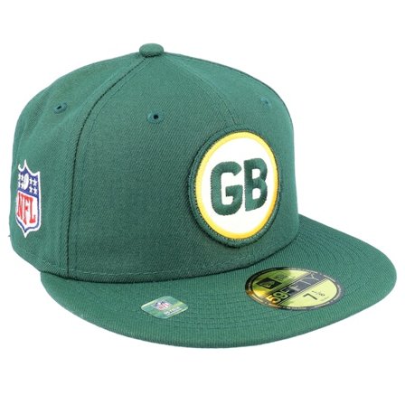 New Era - NFL Grün fitted Cap - Green Bay Packers NFL22 Sideline Historic 59Fifty Green Fitted @ Hatstore