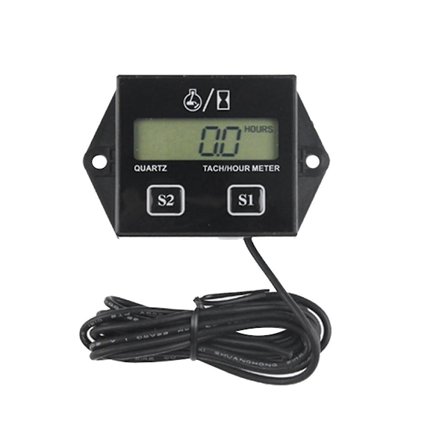 XJ-Digital Motor Turteller Tacho Timeteller Induktiv Hastighetsmåler Bil Slag Turteller Motorsykkel Gressklipper