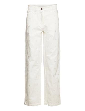 Catrine Chinos Byxor Vit Stella Nova