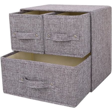 Kangaskorillinen säilytyslaatikko Säilytyslaatikot Kahvalla Laatikon järjestäjä