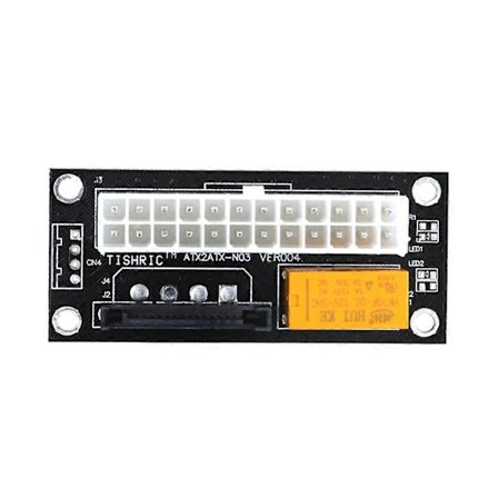 Dual Power Add2PSU Synkroniseringsstartkort Stor 4PIN/SATA Strømstartkort Mining
