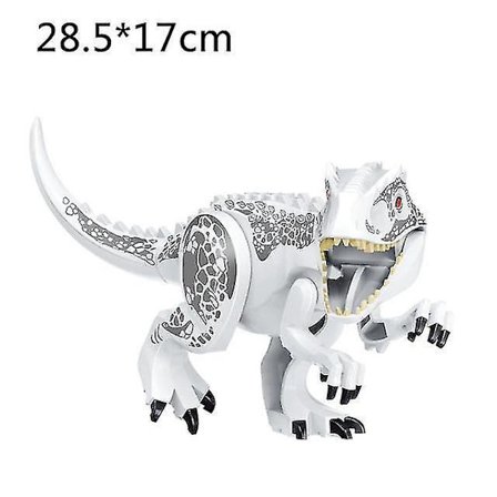 Børnegaver Jurassic Dinosaur World Series Byggeklodser Triceratops Indominus Rex Stor Figur Klods
