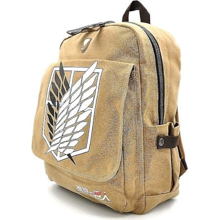 Linne Ryggsäck för Attack on Titan-fans