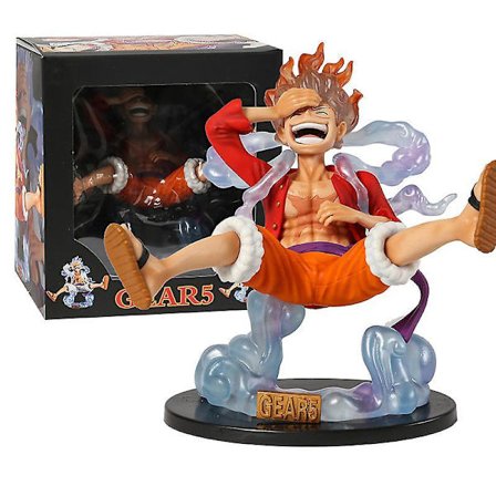 One Piece Fifth Gear 5 Sun God Luffy Nika Collectible Figure Model Doll Decoration Toy