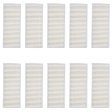 10 stk. robotstøvsugerfilter HEPA-filter til Conga Serie 950 robotstøvsugertilbehør