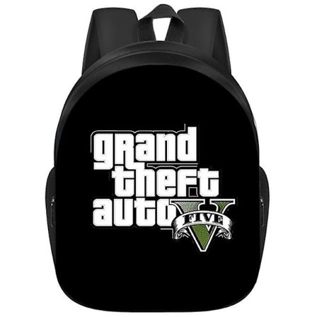 Grand Theft Auto Backpack Student Skolväska
