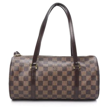 Louis Vuitton Vintage, Pre-owned Leather louis-vuitton-bags Grijs, unisex, Maat:ONE Size