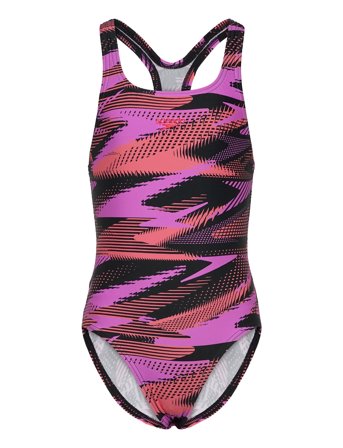 Speedo Girls Hyperboom Allover Medalist - Purple - 176