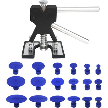 Svart - Lackfri buckelavlägsningssats, verktyg för buckelavlägsning på bilkaross med 18 sugkoppar, blå, för bilar, kylskåp, motorcyklar, tvättmaskiner