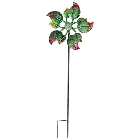 1 stk Fantastisk Jern Vindmølle Dekorativ Jern Vindmølle Til Havegård