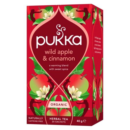 PUKKA Te Wild Apple Cinnamon 20/fp - Lyreco - Kök och servering - Kaffe och te - Te