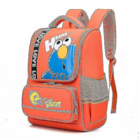 Sesame Street Barn Primary School Ryggsäck Stor kapacitet skolväska