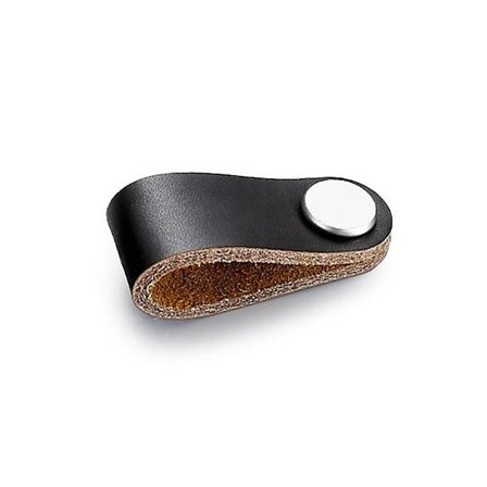 Läderknopp / läderögla 2-pack