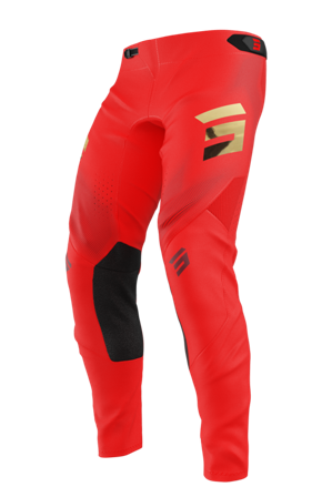Pantaloni Motocross Shot Aerolite roșu 32