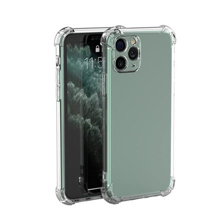 Iskunkestävä kuori iPhone 17 Pro Maxille – läpinäkyvä