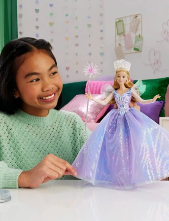 Wicked Wicked Glinda Deluxe-Modepuppe Movie 2 - Multi/patterned - ONE SIZE