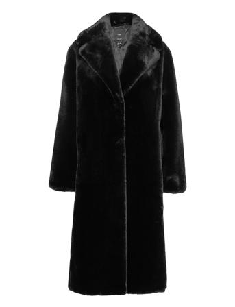 Chilly Outerwear Coats Winter Coats Svart Mango