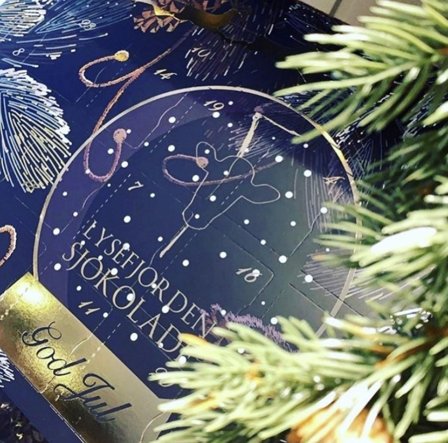 Lysefjorden Sjokolade Julekalender norsk håndlaget