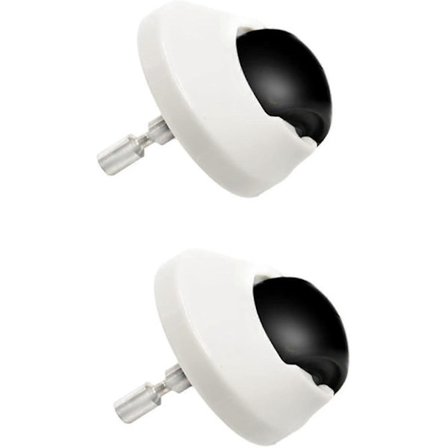 Tillbehörssats för Dreame D9 dammsugare, reservdelar, inkluderar 2 hjul