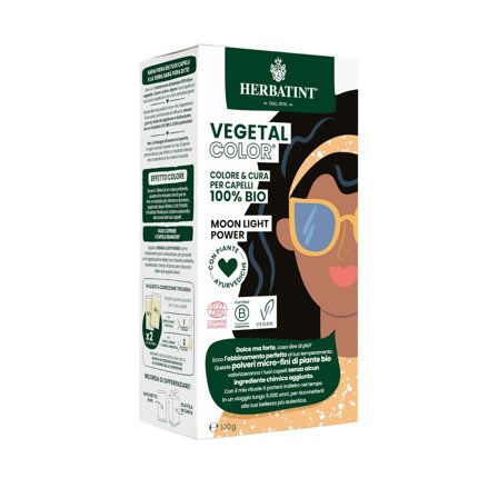 Herbatint Vegetal Color Moon Light Power Nero 100g