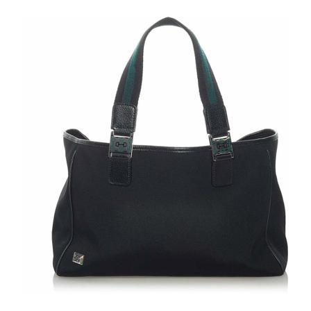 Gucci Vintage, Handbags Zwart, Dames, Maat:ONE Size,nylon